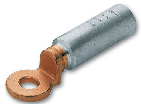 The copper conductor and aluminum connductor can be connected directly?