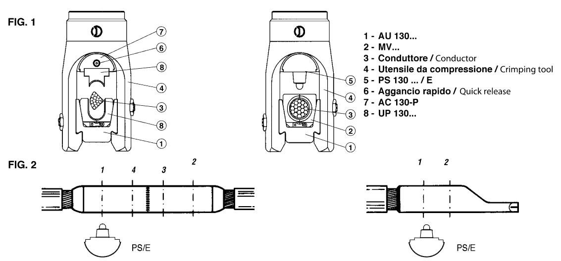 DTL-2 bright aluminium copper bimetal lug a type connector
